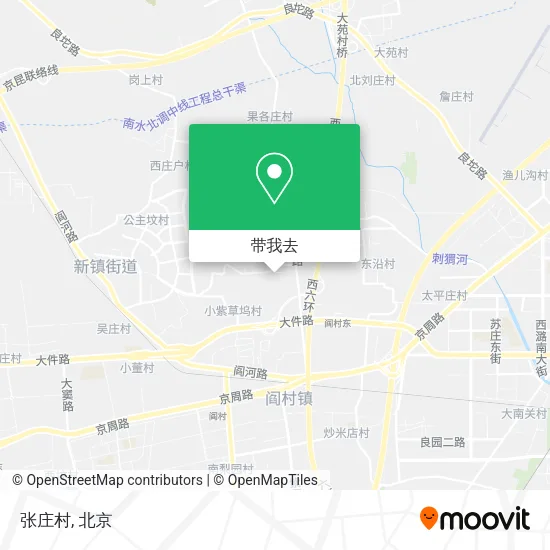 张庄村地图
