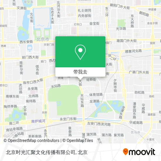 北京时光汇聚文化传播有限公司地图