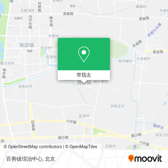 百善镇综治中心地图