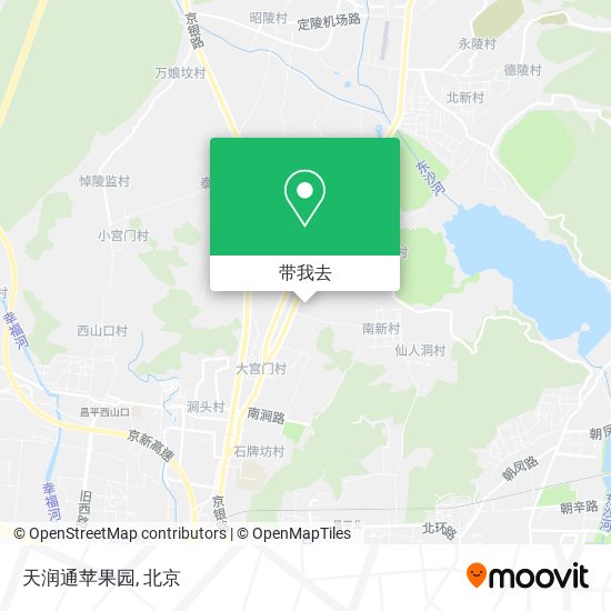 天润通苹果园地图
