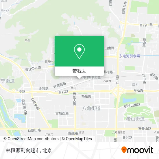 林恒源副食超市地图