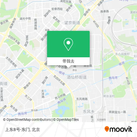 上东8号-东门地图