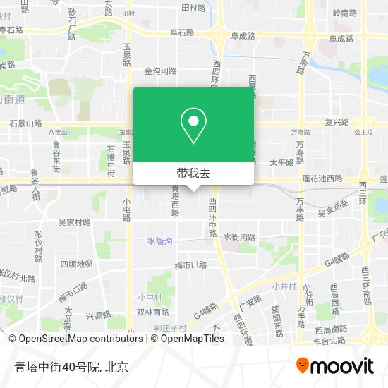 青塔中街40号院地图
