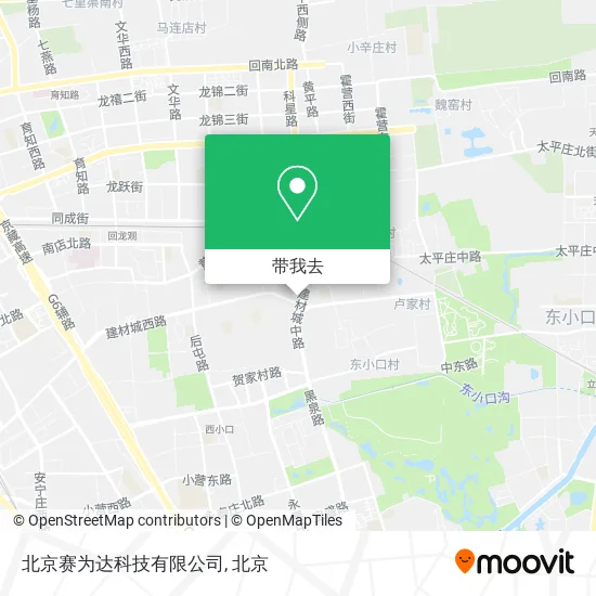 北京赛为达科技有限公司地图