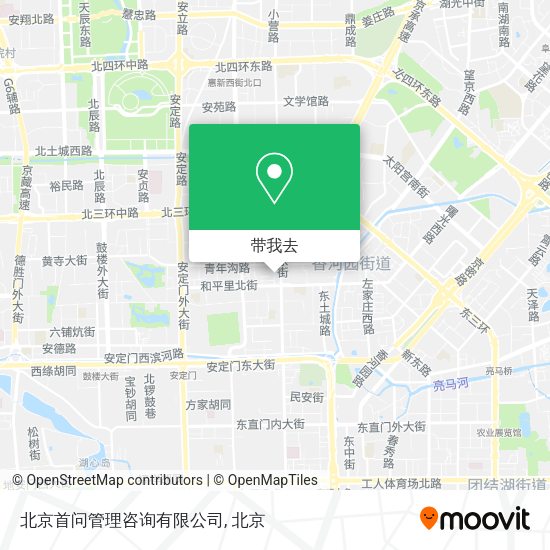 北京首问管理咨询有限公司地图