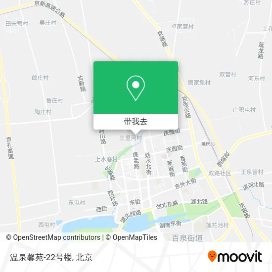 温泉馨苑-22号楼地图