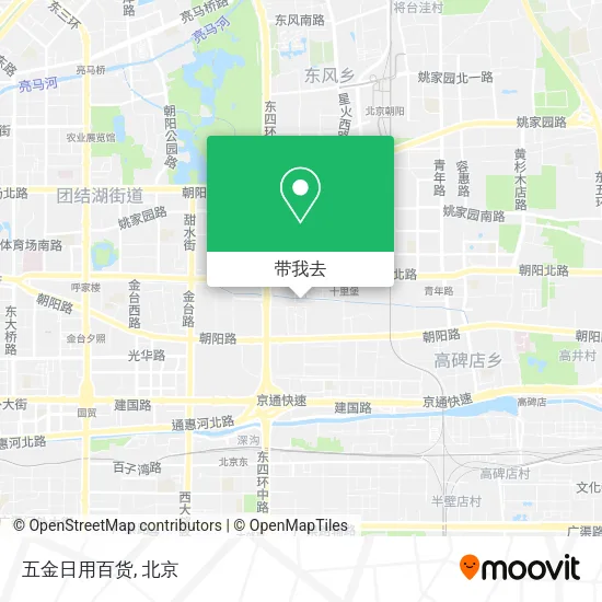 五金日用百货地图