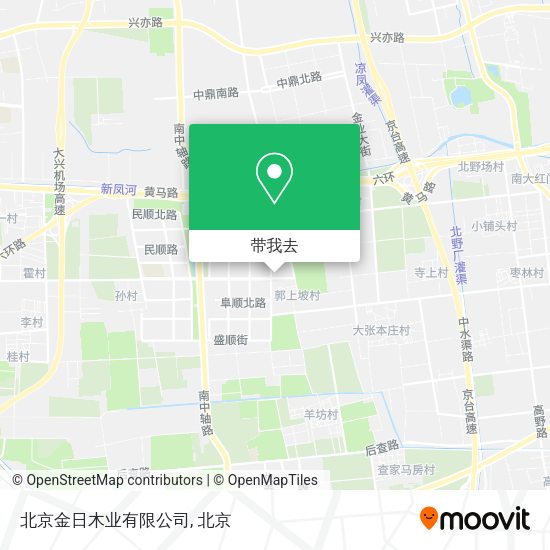 北京金日木业有限公司地图