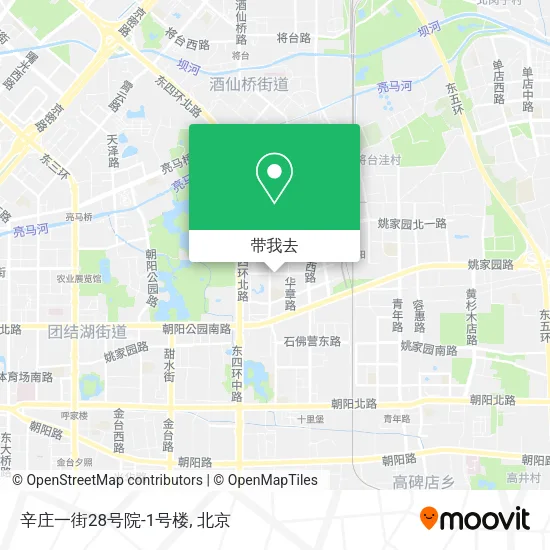 辛庄一街28号院-1号楼地图