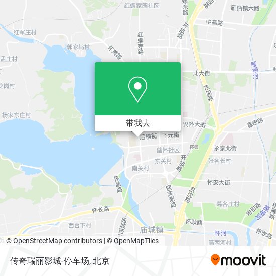 传奇瑞丽影城-停车场地图