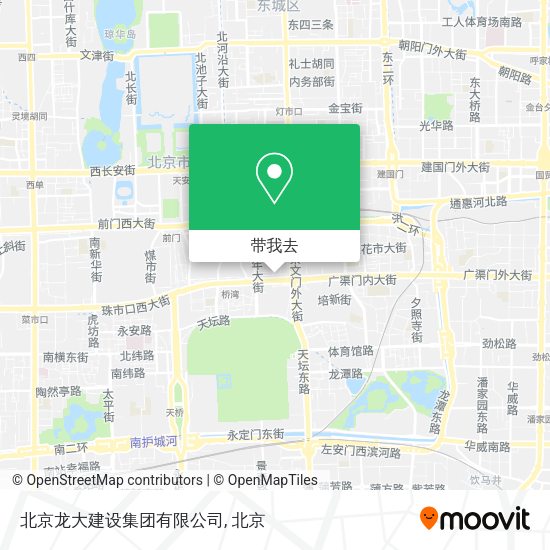 北京龙大建设集团有限公司地图