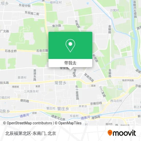 北辰福第北区-东南门地图