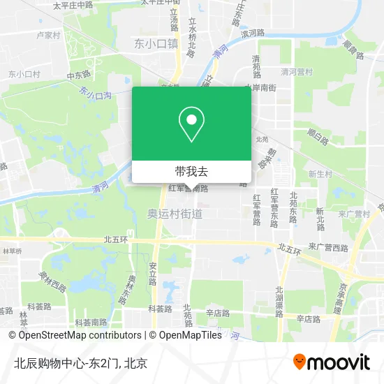 北辰购物中心-东2门地图