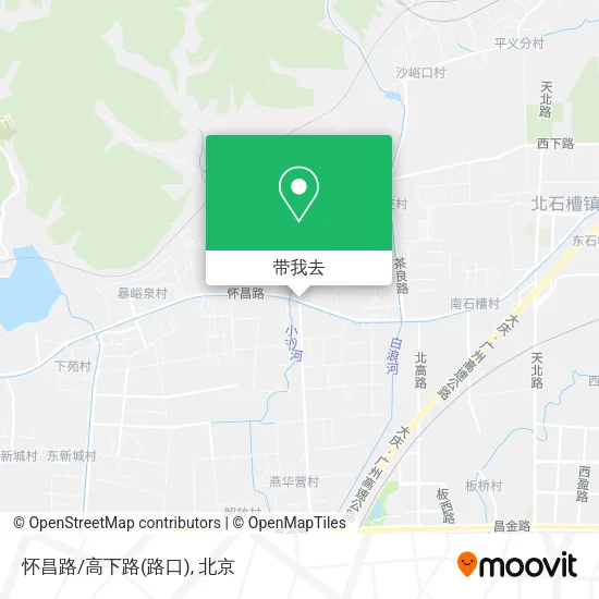 怀昌路/高下路(路口)地图