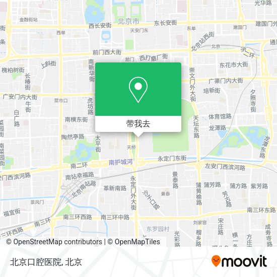 北京口腔医院地图