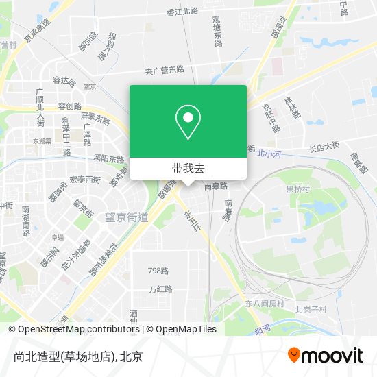 尚北造型(草场地店)地图