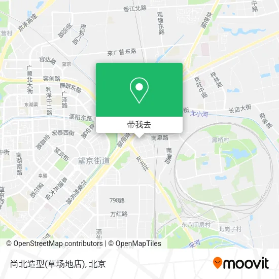尚北造型(草场地店)地图