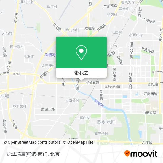 龙城瑞豪宾馆-南门地图