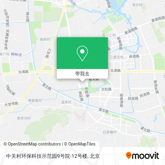 中关村环保科技示范园9号院-12号楼地图
