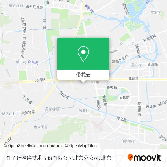 任子行网络技术股份有限公司北京分公司地图