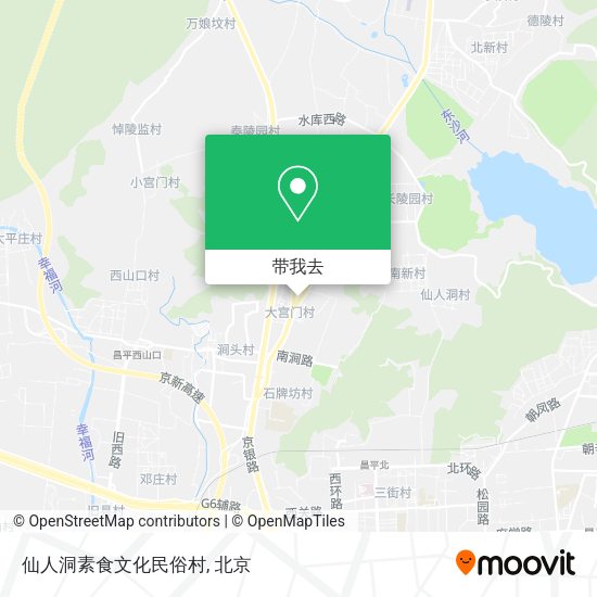 仙人洞素食文化民俗村地图