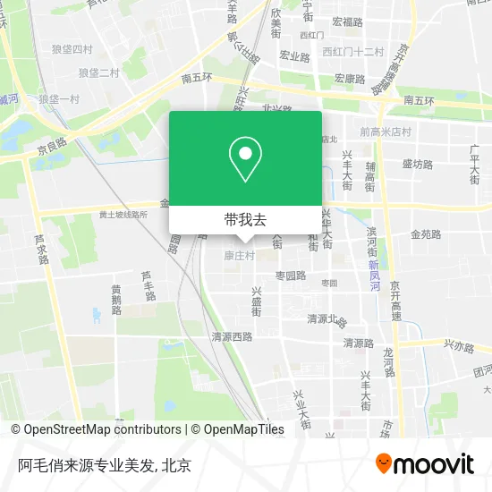 阿毛俏来源专业美发地图