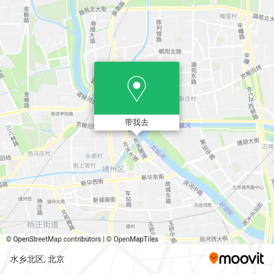 水乡北区地图