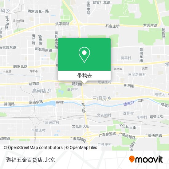 聚福五金百货店地图