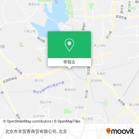 北京市丰贸香商贸有限公司地图