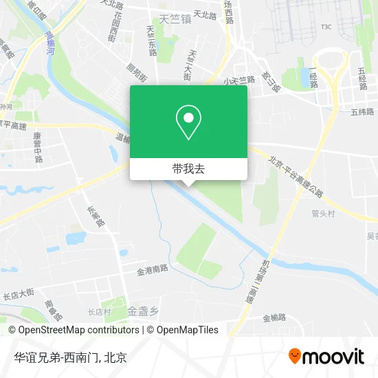 华谊兄弟-西南门地图