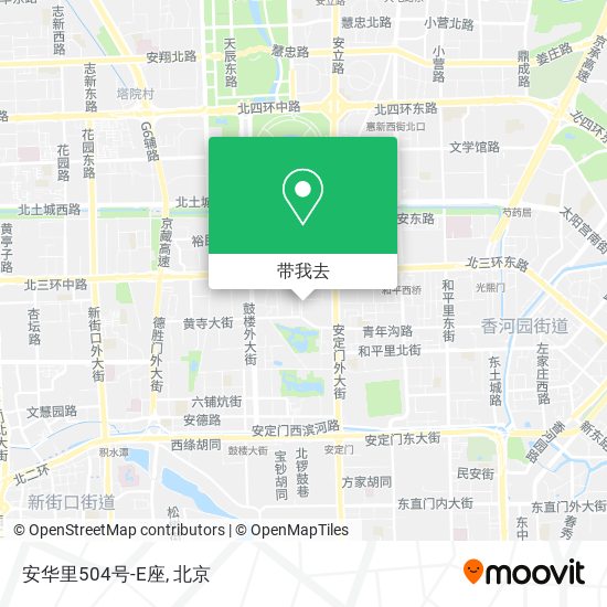 安华里504号-E座地图