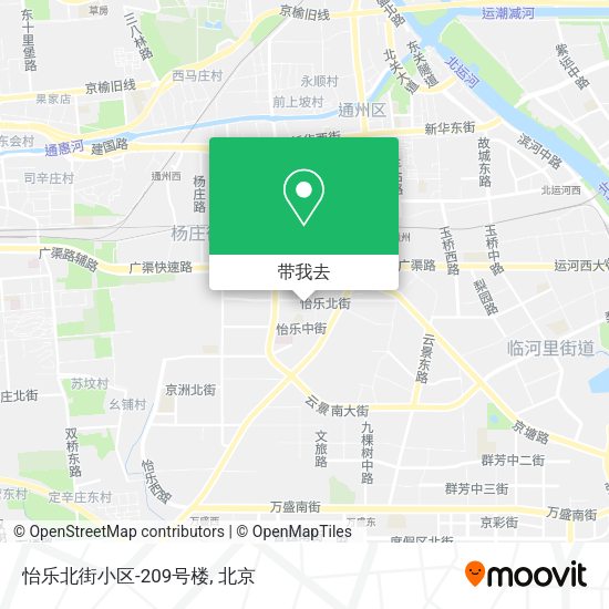 怡乐北街小区-209号楼地图
