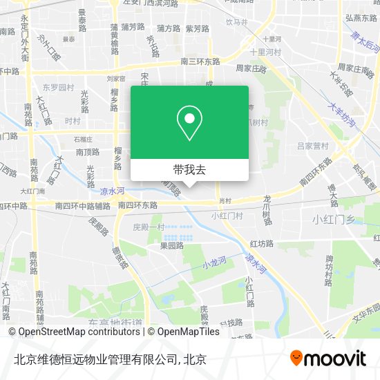 北京维德恒远物业管理有限公司地图