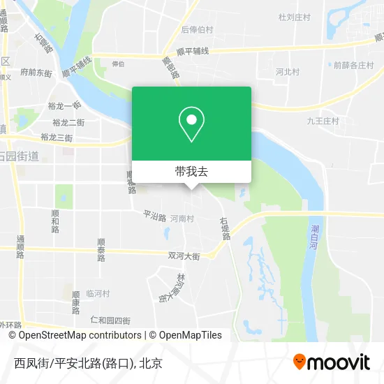 西凤街/平安北路(路口)地图