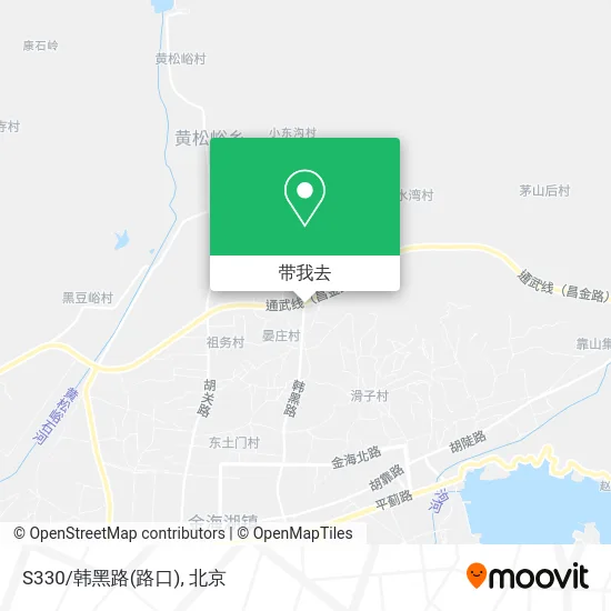 S330/韩黑路(路口)地图