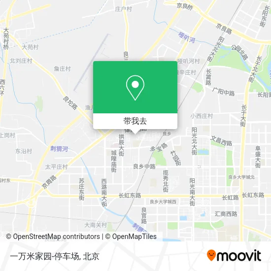 一万米家园-停车场地图