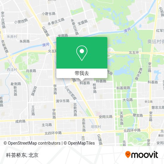 科荟桥东地图