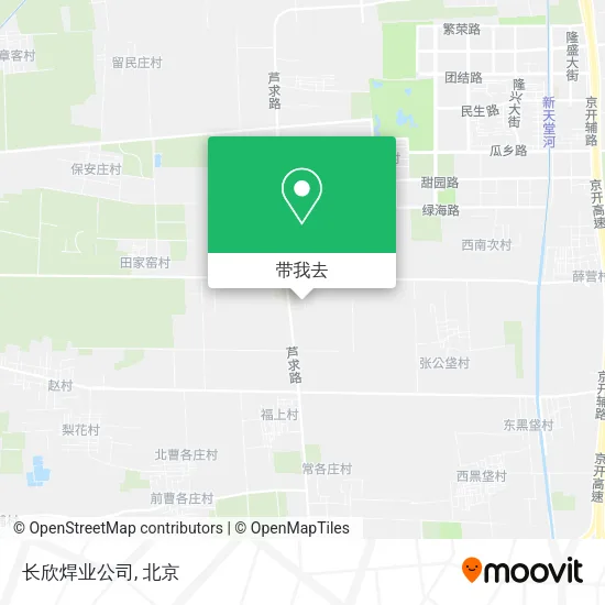 长欣焊业公司地图