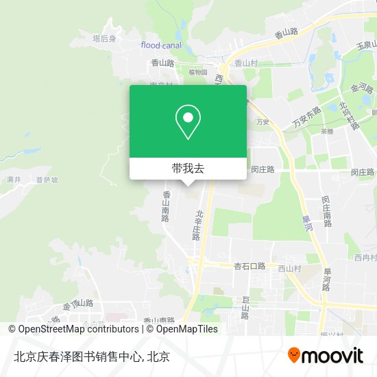 北京庆春泽图书销售中心地图