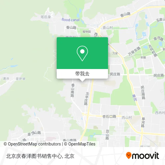 北京庆春泽图书销售中心地图