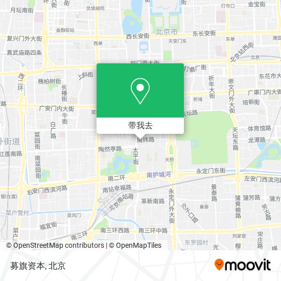 募旗资本地图