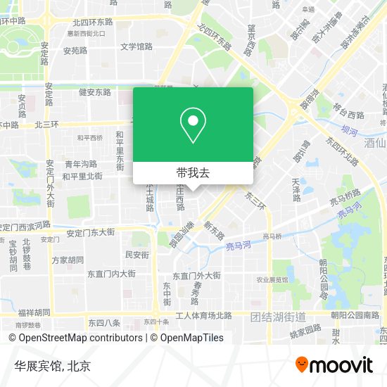 华展宾馆地图