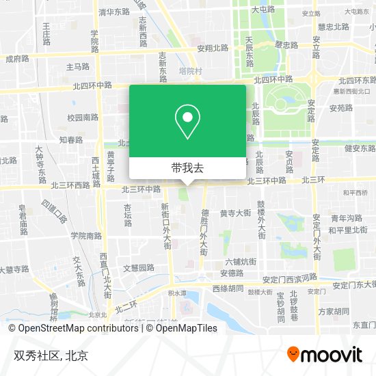 双秀社区地图