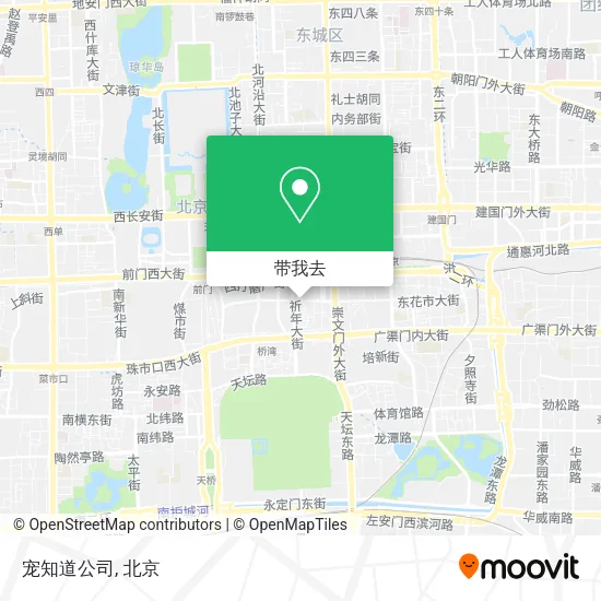宠知道公司地图