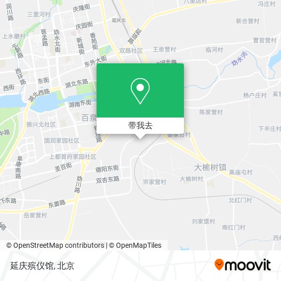 延庆殡仪馆地图