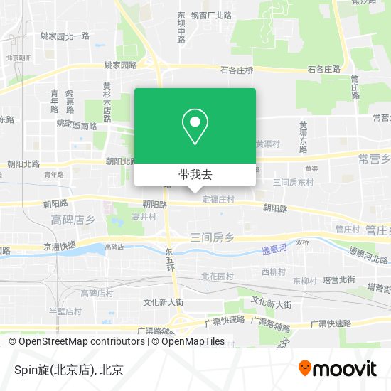 Spin旋(北京店)地图