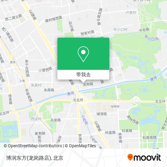 博润东方(龙岗路店)地图