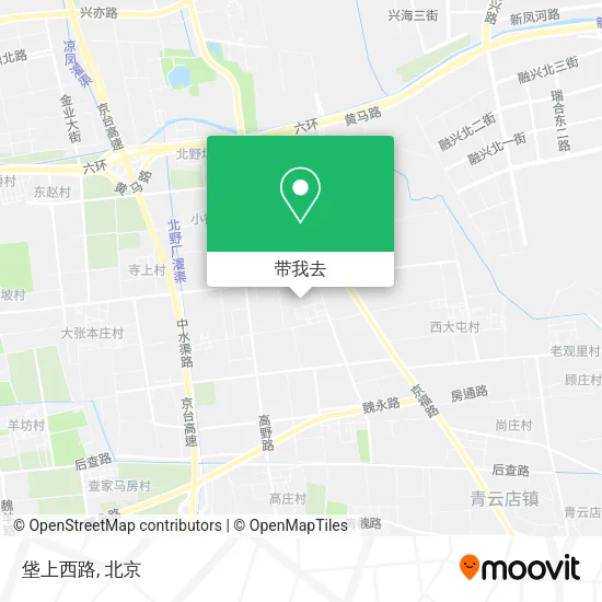 垡上西路地图