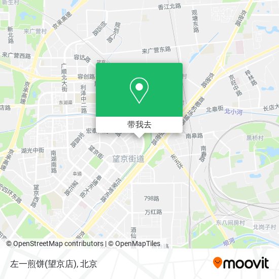 左一煎饼(望京店)地图