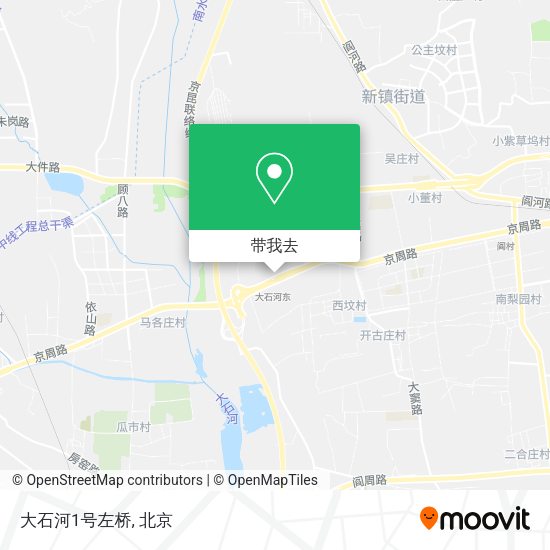 大石河1号左桥地图